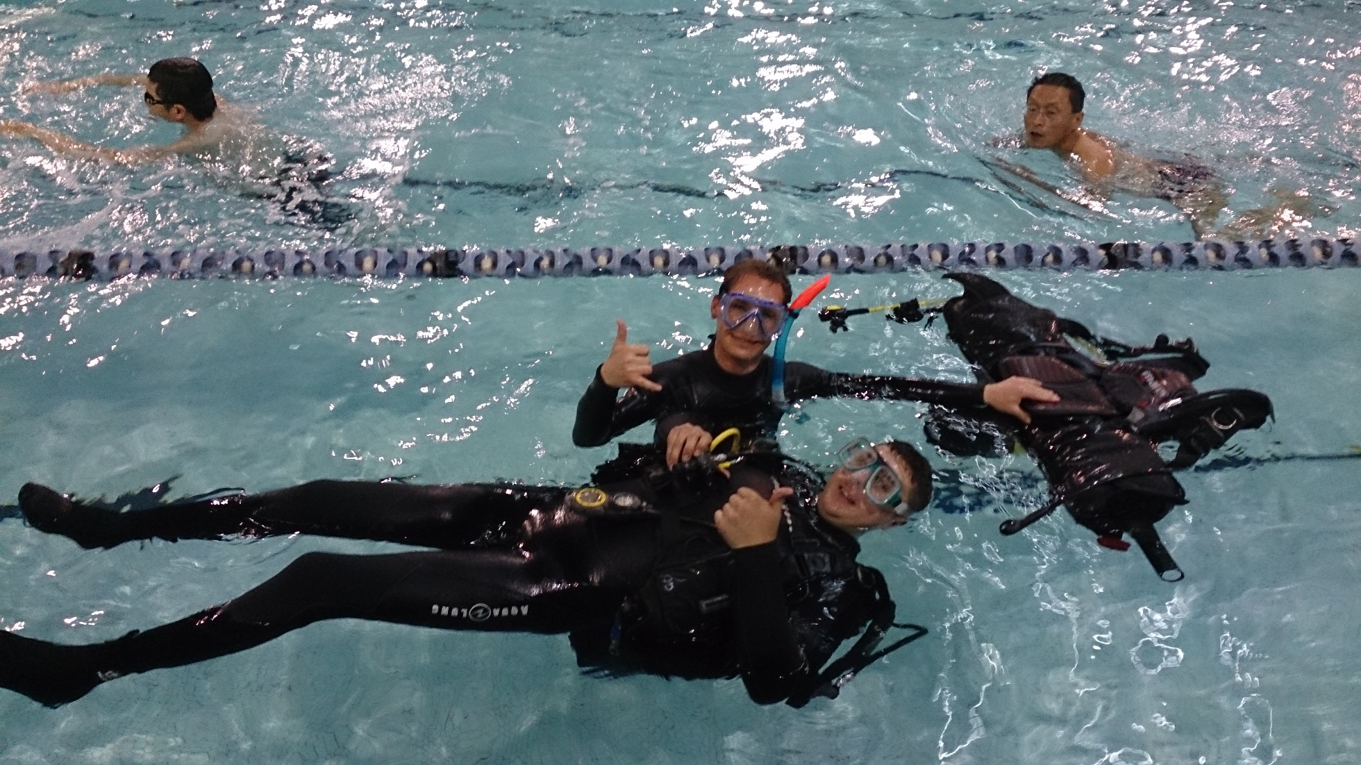 DDI first OWD in New Zealand - Disabled Divers International